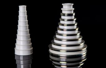 Präzise gefertigte Ziehrollen und Ziehkegel aus Edelstahl für Drahtzuganlagen.