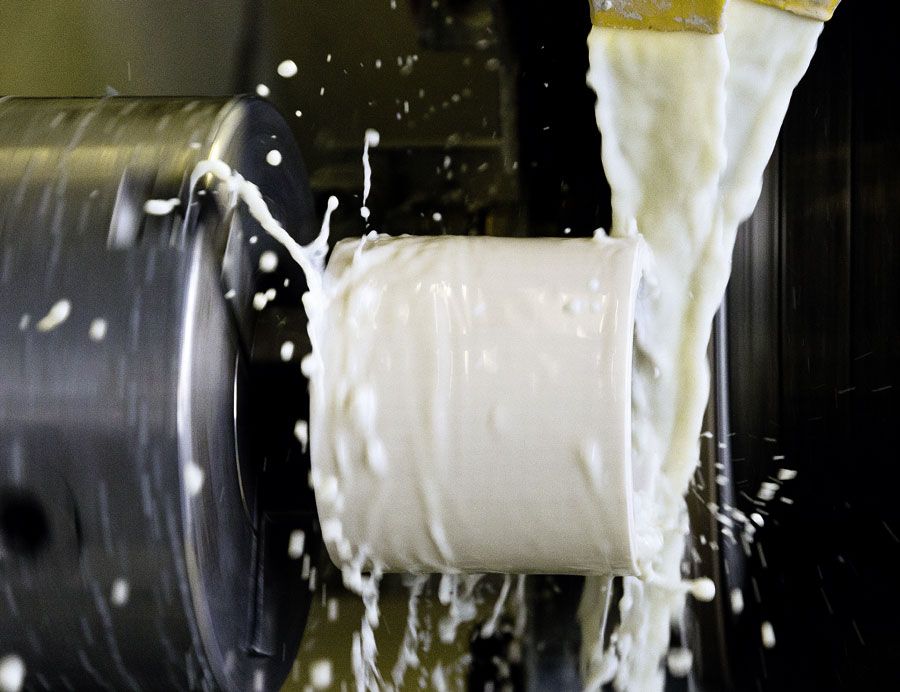 Drahtziehwerkzeuge mit keramischen Oberflächen Service Verschleisstechnik